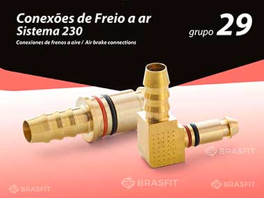 Conexões de Freio a ar Sistema 230