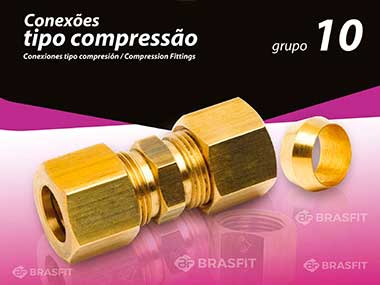 Conexões tipo compressão